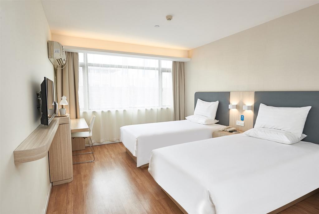 Hanting Hotel Shanghai Tangqiao Subway Station Dış mekan fotoğraf