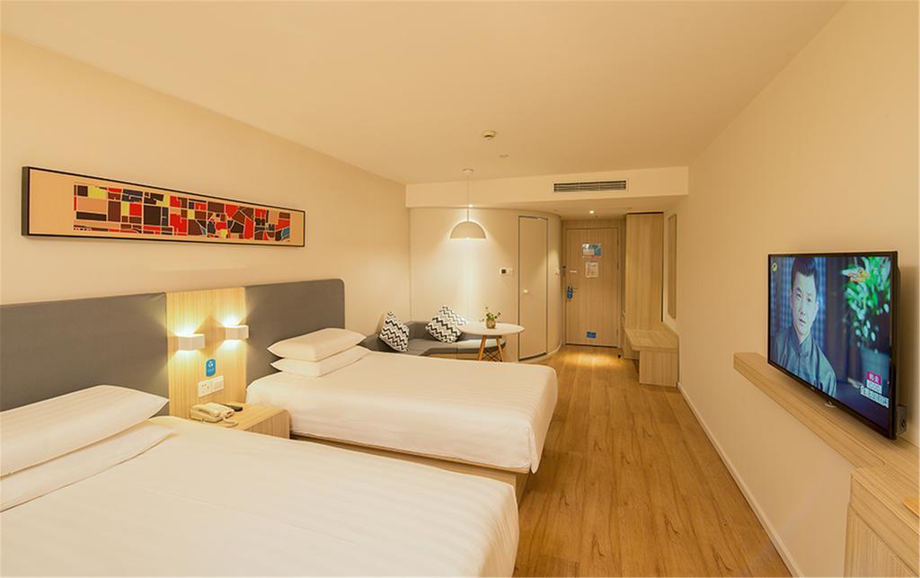 Hanting Hotel Shanghai Tangqiao Subway Station Dış mekan fotoğraf