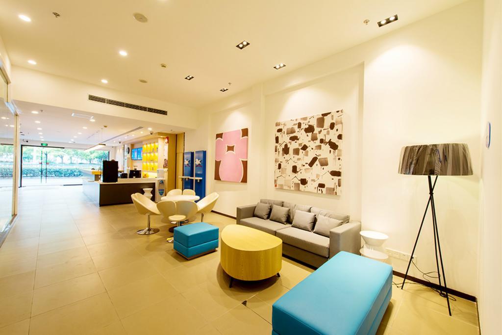 Hanting Hotel Shanghai Tangqiao Subway Station Dış mekan fotoğraf